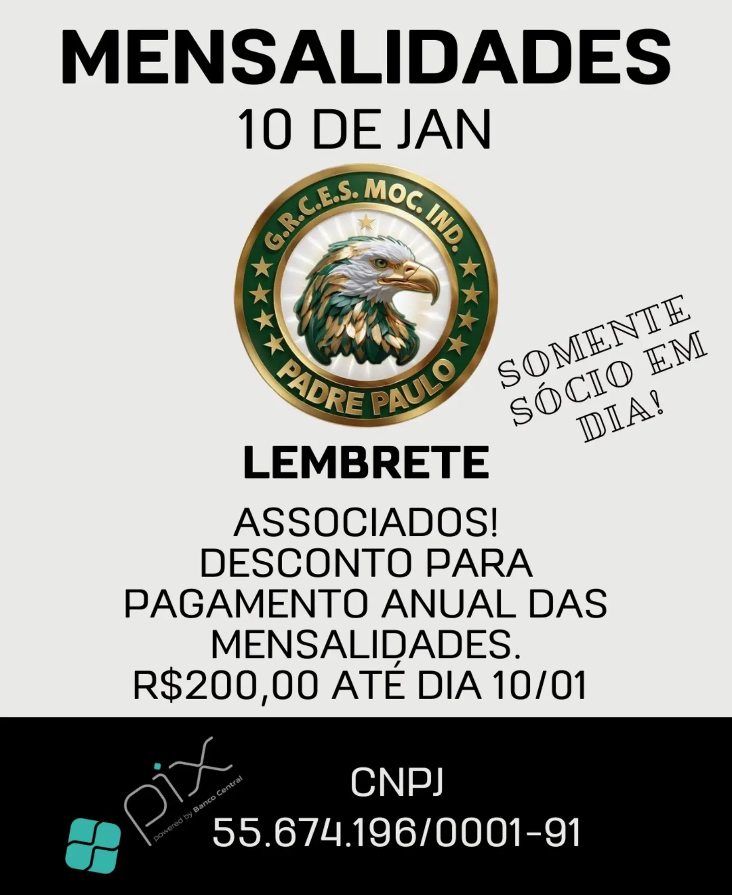 ✨ Vire o ano fortalecendo a nossa Mocidade!